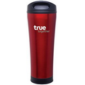 18 Oz. Red Cara Stainless Steel Tumbler